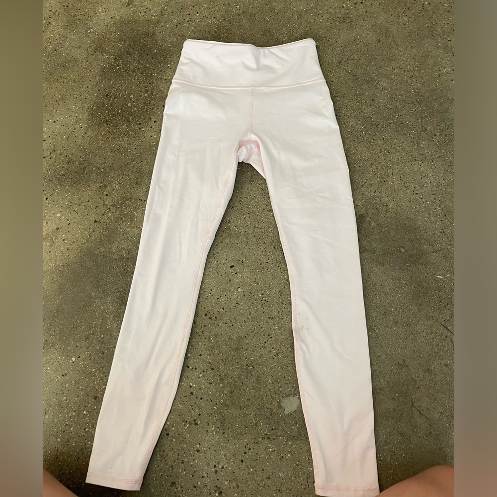 Fabletics Light Pink High-Rise Leggings